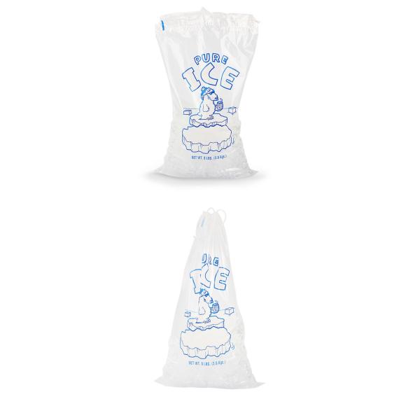 Сумки льда LDPE многоразовые