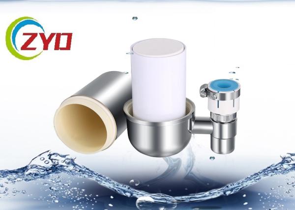 Reliable Faucet Water Purifier System Chrome Plated ABS Plastic Shell