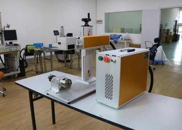 Raycus Fiber 20W 30W 50W Fiber Laser Marking Printing Machine / Metal Printing Machine Nanjing Speedy Laser