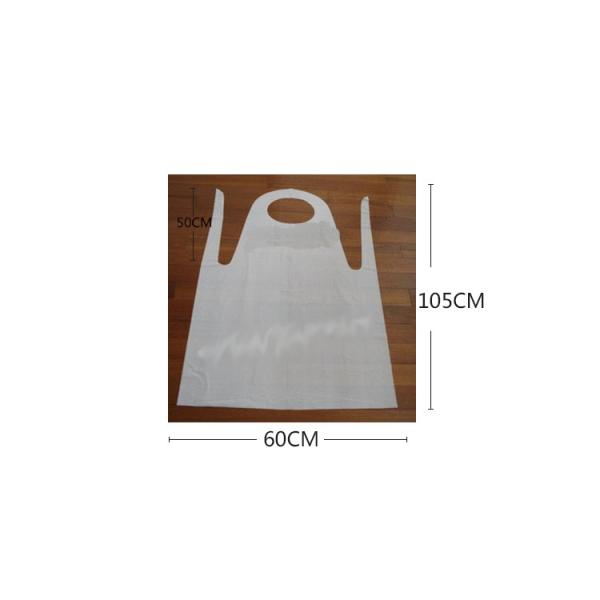 Waterproof Disposable Plastic Gowns For Home Care / Beauty Shop Multi Colored