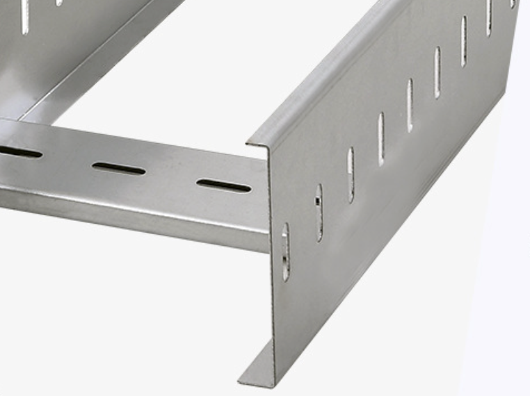 Strong Load Bearing Capacity Ladder Type Galvanized Cable Tray For Electric Wire Management