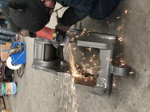 KOMATSU HITACHI Excavator Quick Coupler OEM Customized Colour