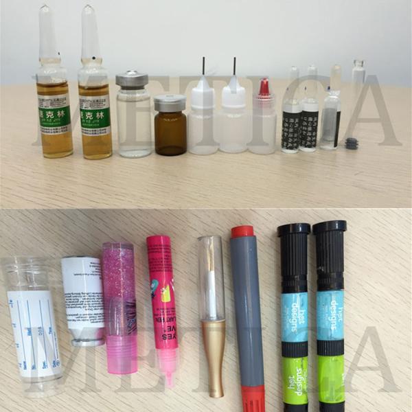 Rustproof Automatic Bottle Sticker Labelling Machine 160kg For E-Liquid