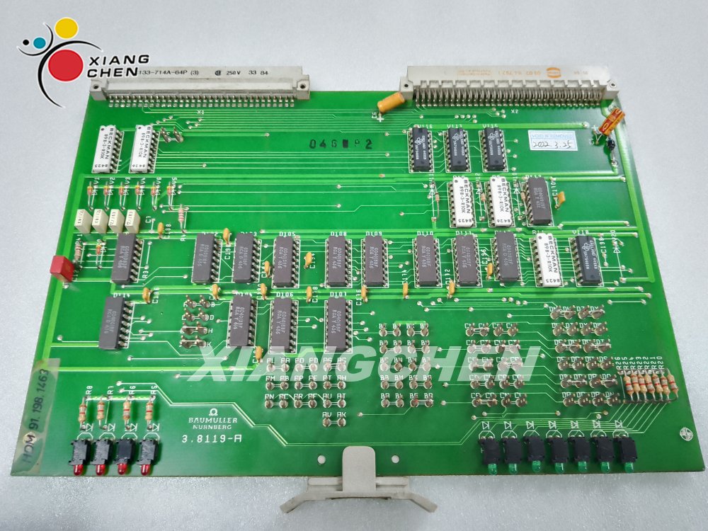 DO Original 91.198.1463 Plug In Card WAN Circuit Board For Ink Key Motors