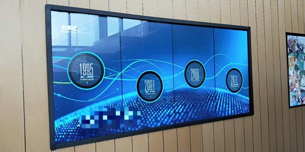 Full HD 1920x1080 250W 450cd/m2 55 2X2 LCD Video Wall