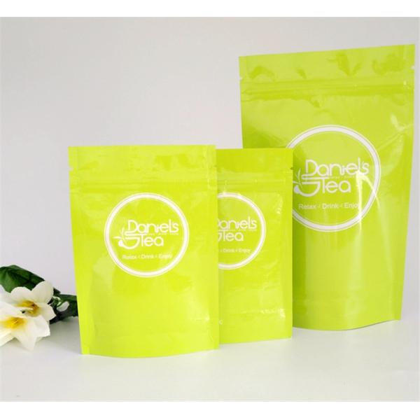 tea doypack bags white craft paper food pouch dry fruit packaging bag