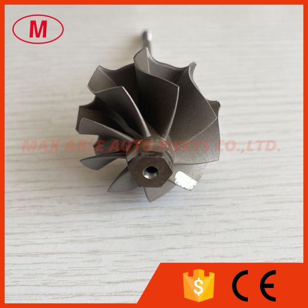 GT18 704580-0001/704580-0016 39.75/44.30mm 9 blades turbocharger turbo wheel/ turbine Shaf