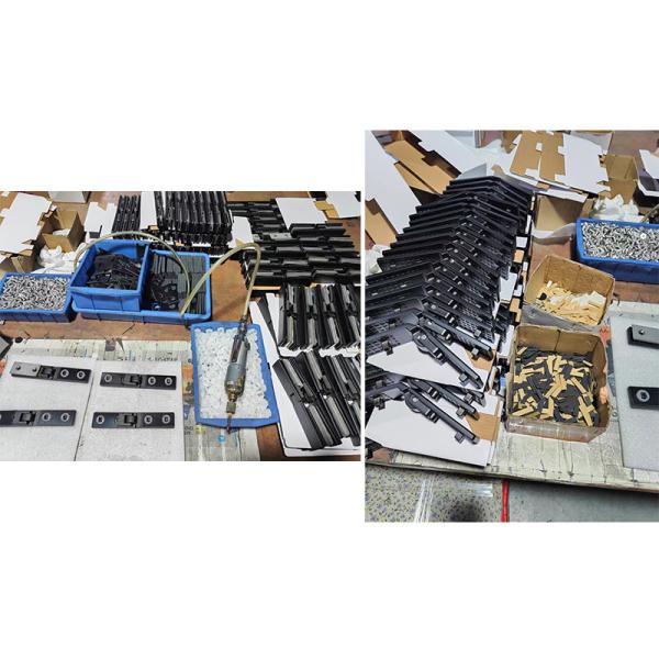 High Strength Stainless Shower Door Hinges Erosion Resistant Waterproofing