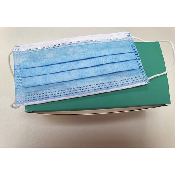 Earloops 3 Ply Disposable Face Mask , Non Woven Anti Virus Disposable Mask