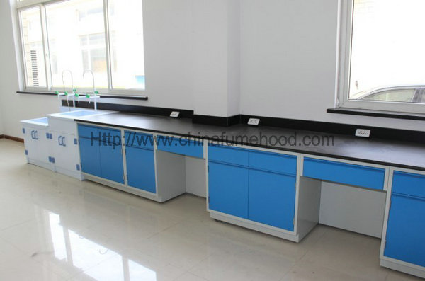 Суд острова мебели лаборатории холоднокатаной стали приглаживает рамку 3000*1500*850mm