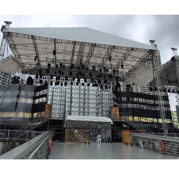 Concert-Ready Aluminium Lighting Truss CE/SGS/TUV/ISO9001/ROHS Certified