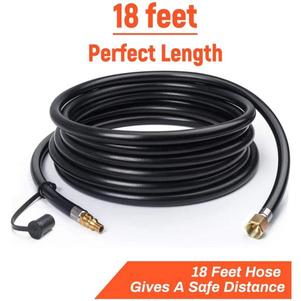 Logotipo personalizado CSA estándar de doble soldadura manguera de aire flexible para en el mercado industrial