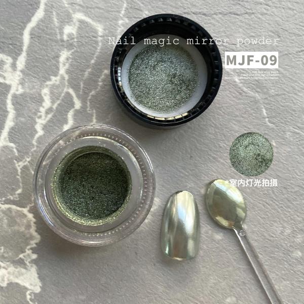 Nail powder Super bright metal magic mirror powder for nail enhancement retro golden nail art decoration