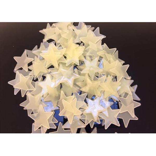 Amazon 3CM luminous star wall stickers bedroom sofa fluorescent plastic decorative painting PVC sticker