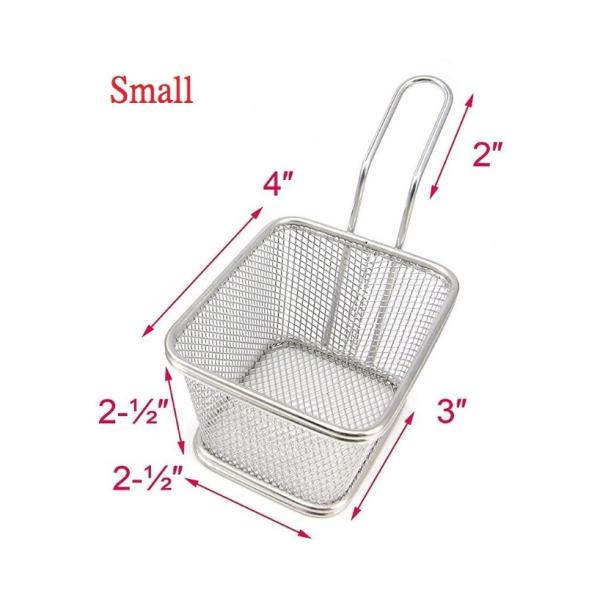 RK Bakeware China Foodservice NSF Проволочная сетка из нержавеющей стали Картофель фри Держатель корзины для картофельных чипсов