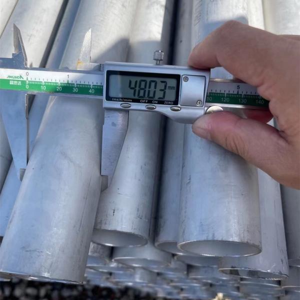 Tubo de aço inoxidável sem emenda OD 168MM da tubulação ASTM A312 dos SS 316 LN