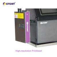 Impresora de inyección de tinta de alta resolución de cartón de 54 mm Máquina de impresión de logotipo grande