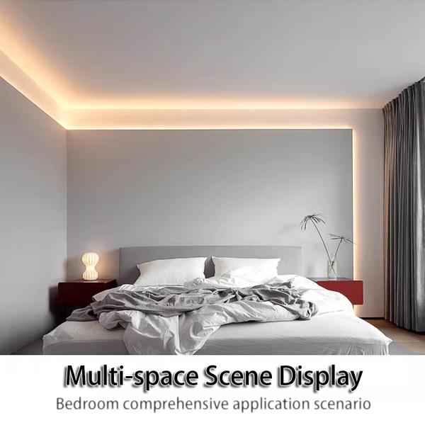 Низкое напряжение 24V светодиодный световой полосы полный спектр защиты глаз флагманский No Flicker 600 штук / рулон