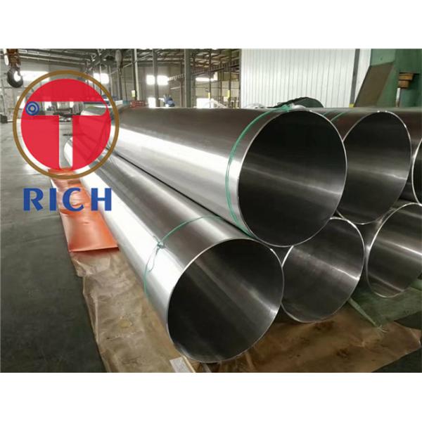 GB/T12771 12Cr18Ni9 06Cr18Ni11Ti 304 / 316Welded Stainless Steel Pipes For Liquid Delivery