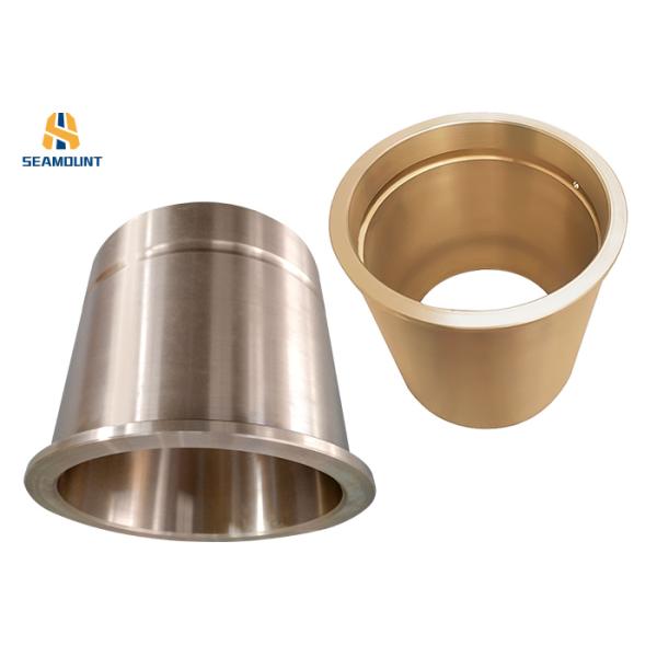 Un Threaded Bronze Flanged Bushings /H62 Brass Bushing CNC Turning Stable Performance