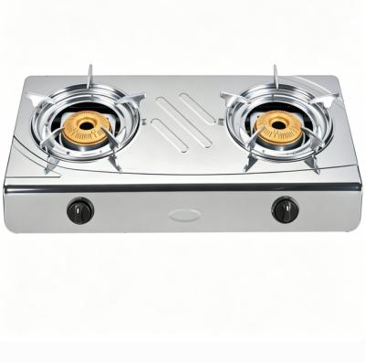 Home Household Kitchen Portable Table Hob Top 2 burner Gas Stove OEM ODM Supplier