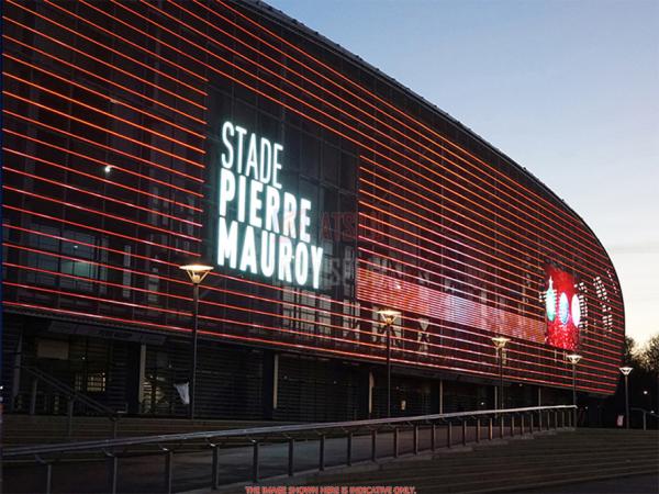P10.4mm LED Curtain Transparent LED Display Outdoor High-Transparency LED Mesh Wall