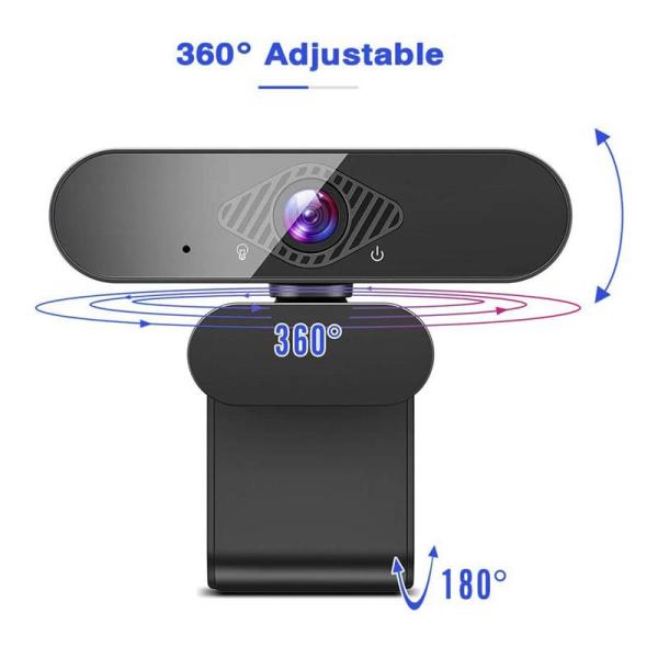 RoHS 1080P USB живая трансляция 360 градусов вращение USB веб-камера