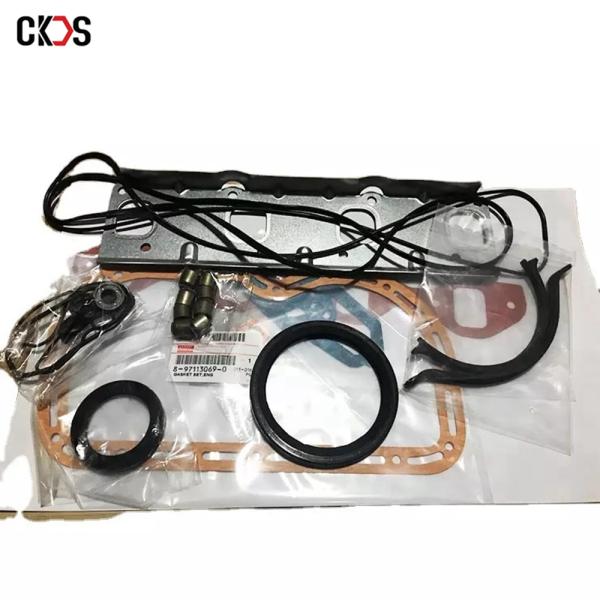 La reparación fijó el EQUIPO LLENO COMPLETO de la JUNTA de la REVISIÓN del MOTOR DIESEL de la fábrica para ISUZU 6HL1/FRR FSR 1-87812923-1 1878129231