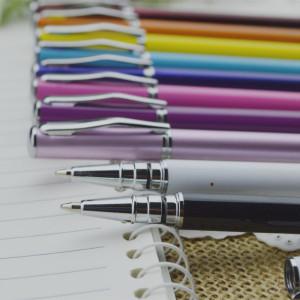 2015 New Retractable Ball Point Pen, Multifunction Touch Screen Stylus Pen, Aluminium Pen