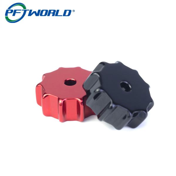 Servicio de torneado de piezas de aluminio CNC anodizantes con láser