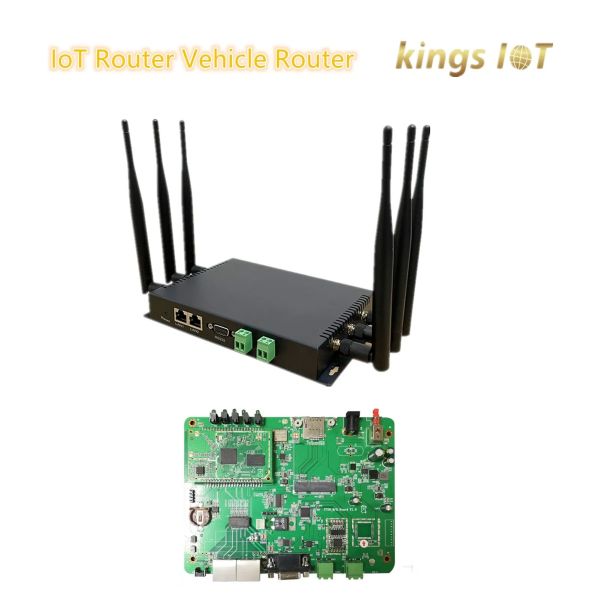 300Mbps VPN Router, Vehicle/Industrial 4G LTE Wi-Fi Router Support Bt, Can, GPS, RS485 and RS232