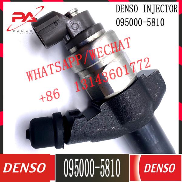 Inyector de combustible común original del carril 095000-5811 095000-5810 DLLA145P864 para el número de parte 6C1Q-9K546-BC, 6C1Q-9K546-BB