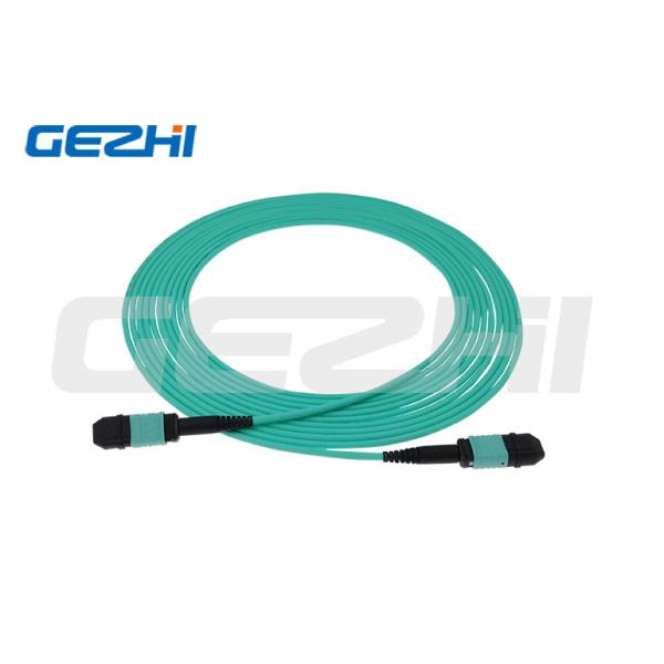 Customized Length MPO Patch Cable with OM3 Fiber for High-Density Connections