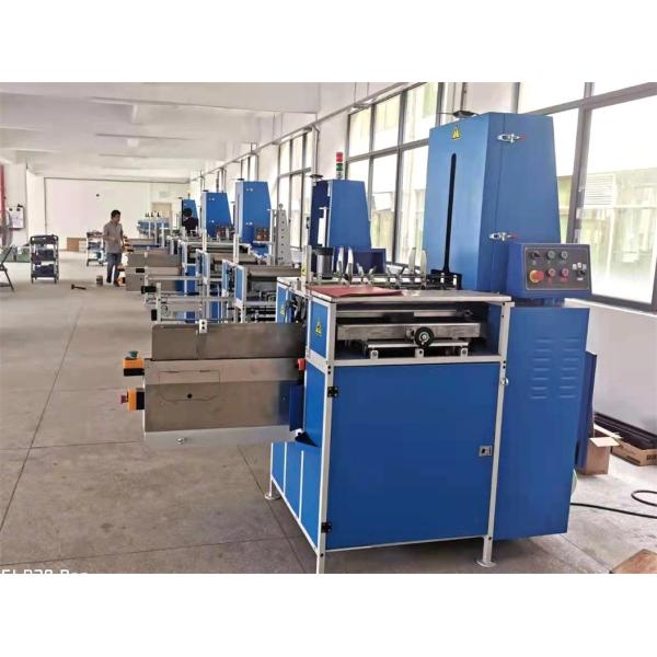 Máquina de corte de canto redondo de cabeçote duplo pneumático MF-DCM470