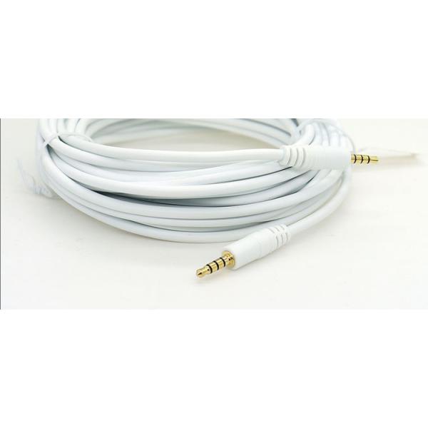 3.5mm Male to Male Female Stereo Aux Mono Jack 3 Poles TRS 4 Poles TRRS Microphone Patch Audio Extension Cable