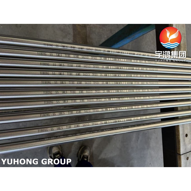 ASME SA213 TP321 Stainless Steel Seamless Tube U Bend Tube Heat Exchanger Tube