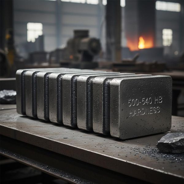 Wear Resistant Castings Blow Bar with Centrifugal Cast Process for Ore Mining and 500-540 HB Hardness