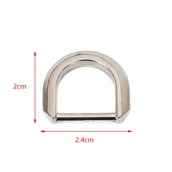 Сумка пряжки кольца д звенит подгонянный цвет серебра оборудования