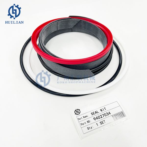 Liebherr 94027034 Hydraulic Cylinder Seal Kit Use for Construction Machinery Excavator Attachments Rubber Oil Sealing for Set