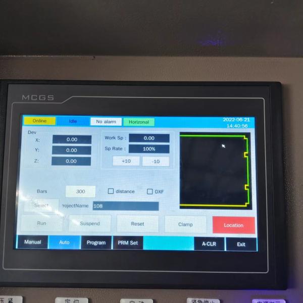 Programación de aluminio de la fresadora de extremo de 5 ejes para ventana y