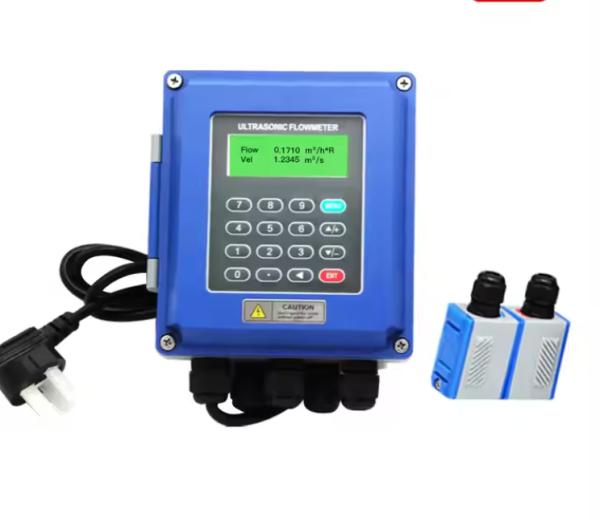 Medidor de flujo ultrasónico tipo abrazadera NYUF100W para medición de flujo y calor