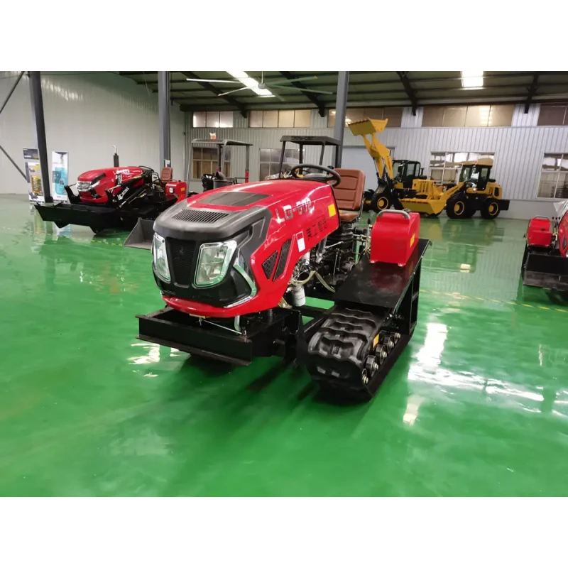 Tracked Tractor Crawler for Farm 50HP Mini Agricultural Type 2000kg Load Capacity