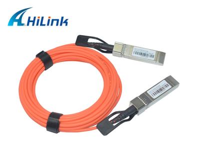 Comprimento material SFP-10G-AOC do cabo ótico 10Gbps 1M 2M 5M de Qsfp do revestimento de PVC