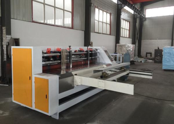 Auto Feed Thin Blade Slitter Scorer For Corrugated Board Cutting