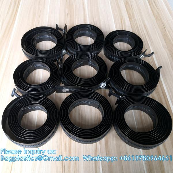 Heavy Duty TPU Airtight Zipper IPX8 Waterproof For Cooler Bag, Vaccumed Bag, Isolation Capsule Drysuit Zipper