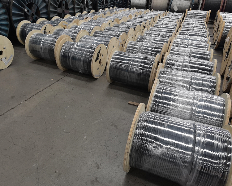 Bare Conductor Copper Clad Steel Wire Cable CCS Stranded Conductor for Overhead Electrical Transmission ASTM B228 Standard with Copper and Steel Conductor