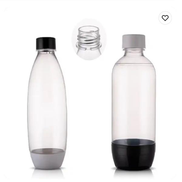 Alta pressão de PEN Plastic Soda Maker Bottle 500ml 1000ml do ANIMAL DE ESTIMAÇÃO resistente