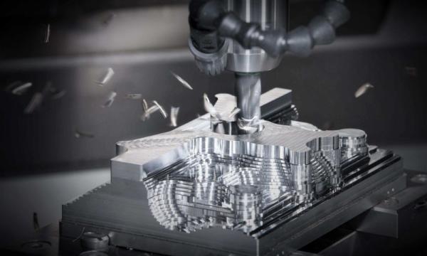 A linha central 5 que fura as peças de bronze fazendo à máquina do CNC, CNC de aço inoxidável anodizado fez à máquina as peças