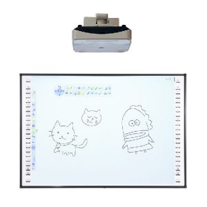 120 Inch Interactive Whiteboard with 20-Point Touch and Infrared Technology for Education and Conferences