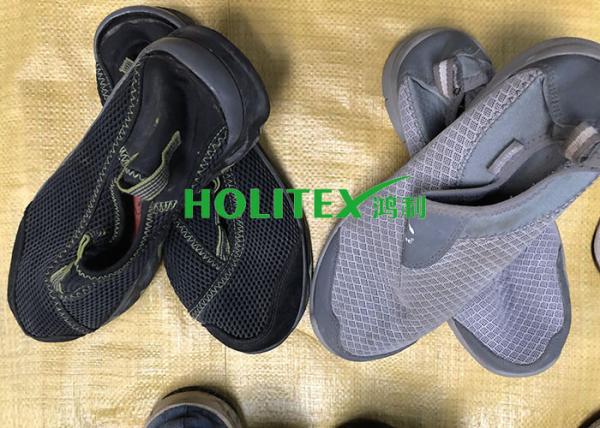 Holitex Used Mens Shoes / Used Canvas Shoes Mixed Size Wearable For Africa